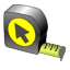 EazyDraw vector drawing, tape measure tool.