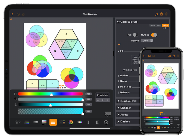 EazyDraw, Make Drawing Fun on OS-X