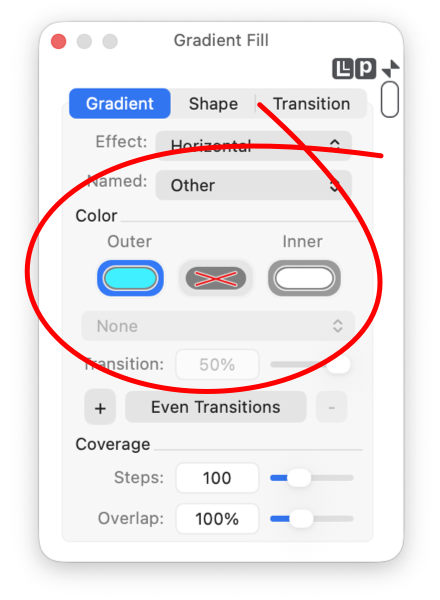 EazyDraw Gradient Fill Color Circled