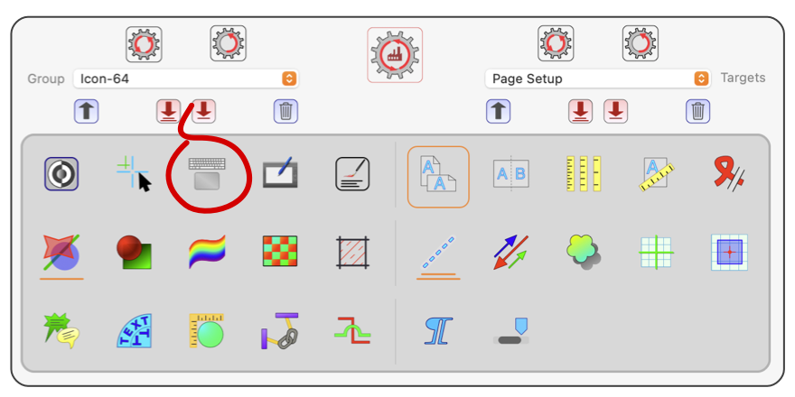 EazyDraw preferences Trackpad settings.